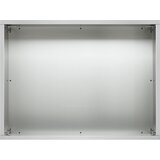  Vrtna saksija 2 kom. Srebrna 40 x 30 x 30 cm Pocinčani čelik | shoptok.hr