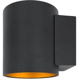  Zidno svetlo SQUALLA TUBA 1xG9/50W/230V crna/zlatna | Eponuda.com