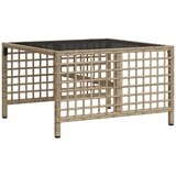  3-dijelni set kutne vrtnih sofa od poliratana s jastucima bež | shoptok.hr
