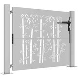  Vrata 105 x 105 cm od čelika COR-TEN s uzorkom bambusa | shoptok.hr