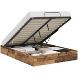  Otomanski krevet s pohranom Staro drvo 193 x 140 x 25 cm | shoptok.hr