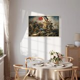  Slika - Eugène Delacroix – Liberty Leading the People 90x60 U prirodnom drvenom okviru | shoptok.hr