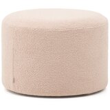 Kave Home Svetlo rožnat tabure iz tkanine bouclé Kaeli – Cene