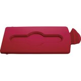 Rubbermaid Pokrov, zaprta izvedba, rdeče barve | Shoptok.si