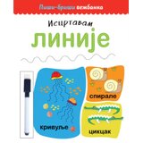Laguna Grupa autora - Piši-briši vežbanka: Iscrtavam linije Cene