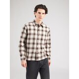 Levi's Srajca 'DUBOCE' čokolada / kaki / bela | Shoptok.si