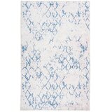 Kayoom RAVNO TKANA PREPROGA Peron 400 Weiß / Blau 160/230 cm tkano modra, bela | Shoptok.si