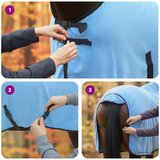  Pokrivač za konje Pun Aqua 95 cm Poliester | shoptok.hr