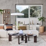 OYOY Living Design Okrugao stolić za kavu od čvrste jeseni u tamnoj prirodnoj boji ø 65 cm Oy – | shoptok.hr