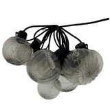  LED spoljni dekorativni lanac 10xLED/0,15W/230V 6,8 m IP44 crna/dimna | Eponuda.com