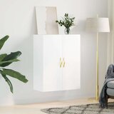 vidaXL Stenska omarica bela 69,5x34x90 cm | Shoptok.si