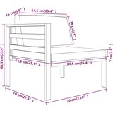 8-dijelna vrtna garnitura s jastucima aluminijska antracit | shoptok.hr