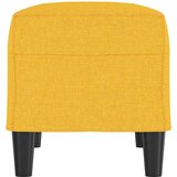  Klupa Svjetložuta 70 x 35 x 41 cm od tkanine | Eponuda.com