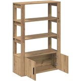 vidaXL Kreveta hrast artisan 30 x 80 x 119.5 cm Konstruirano drvo | shoptok.hr