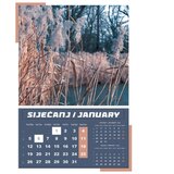  KALENDAR "IGRE PRIRODE 2026" 13 LISTOVA, SPIRALA | Shoptok.si