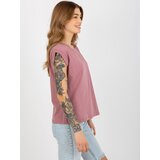 BASIC Feel Good T-shirt-RV-TS-4833.52-dark pink | Shoptok.si
