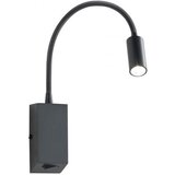  Redo 01-1194 - LED fleksibilna lampica HELLO LED/3W/230V crna | Eponuda.com