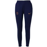 Nike Sportske hlače noćno plava / tamno narančasta