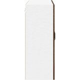  Stenska kuhinjska omarica s polico Rjav hrast 80 x 31 x 80 cm | Shoptok.si