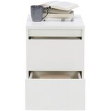 CARRYHOME nočna omarica, bela | Shoptok.si