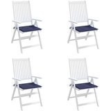  Jastuci za palete 4 kom modri 40x40x4 cm od tkanine Oxford | shoptok.hr