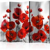 Artgeist Paravan Poppies, 5-Delni, Dvostranski | Shoptok.si