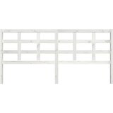  Uzglavlje za krevet bijelo 205 5x4x100 cm od masivne borovine | shoptok.hr
