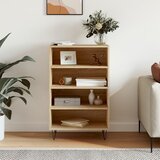 vidaXL Visoka omara sonoma hrast 57x35x90 cm inženirski les Cene