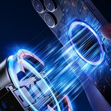 BLAVEC Selfie Stick Aluminium Fusion P07 Magsafe stativ + daljinski upravljač + 2 lampe 140 cm crni | shoptok.hr