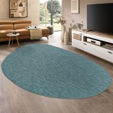 Conceptum Hypnose tepih tema 9036, ovalni, 120x180 cm, tirkizni | ePonuda.com