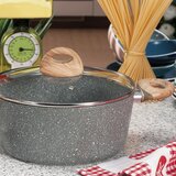 Ad trend kozica Stone Cook 28cm, 2 ročaja, indukcija, aluminij, prevleka proti prijemanju | Shoptok.si