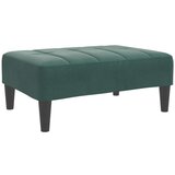 vidaXL Stolček za noge temno zelen 77x55x31 cm žamet, (21228670) | Shoptok.si