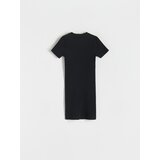 Reserved - Haljina s izrezima - crno | shoptok.hr