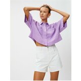 Koton Shirt - Lilac - Oversize Cene