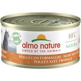 Almo Nature 70g Ekonomično pakiranje Almo Nature HFC Natural 12 x 70 g - Piletina sa sirom | shoptok.hr