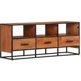 TV ormarić 110 x 30 x 45 cm od masivnog drva bagrema | shoptok.hr