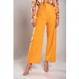 Fenzy Elegantne Hlače Širokog Kroja, Narančaste | shoptok.hr