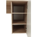 Kondela Pisalna miza, sonoma hrast/bela, EUSTACH | Shoptok.si