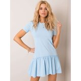 RUE PARIS Dress-RV-SK-5631.02X-Light Blue | shoptok.hr