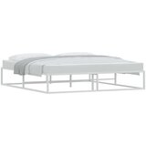 vidaXL Okvir kreveta bez madraca Bijeli 180x200 cm Metalni | shoptok.hr