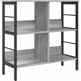  Polica Siva Sonoma 82 x 32 x 79 cm Konstruirano drvo | shoptok.hr