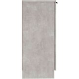  Komoda siva boja betona 30 x 30 x 70 cm od konstruiranog drva | shoptok.hr