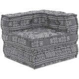 Modularni Pouf Svijetlo Sivi 70x70x54 Tkanina | shoptok.hr