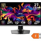 MSI Zaslon MPG 272URX QD-OLED 27" / 4K UHD / 240Hz / 0,03ms (GTG) / črn – nastavljiv po višini - PD 98W | Shoptok.si
