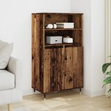  Visoka komoda boja staro drvo 60x36x110 cm konstruirano drvo | Eponuda.com