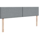  Krevet s oprugama i madracem svjetlosivi 200 x 200cm od tkanine | shoptok.hr