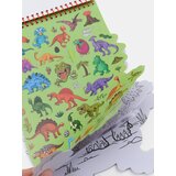 Sinsay Bojanka s markerima i naljepnicama s motivom dinosaura 7 pack | shoptok.hr