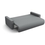 Cosmopolitan Design Siva raztegljiva sedežna garnitura s prostorom za shranjevanje 238 cm Belfast – | Shoptok.si