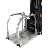 eurokraft pro Paleta za plinske jeklenke, za 8 jeklenk, DxŠxV 1100 x 860 x 1000 mm | Shoptok.si
