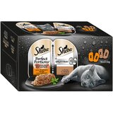 Sheba Mega pakiranje Perfect Portions 32 x 37,5 g - Fina pašteta: losos i piletina Cijene